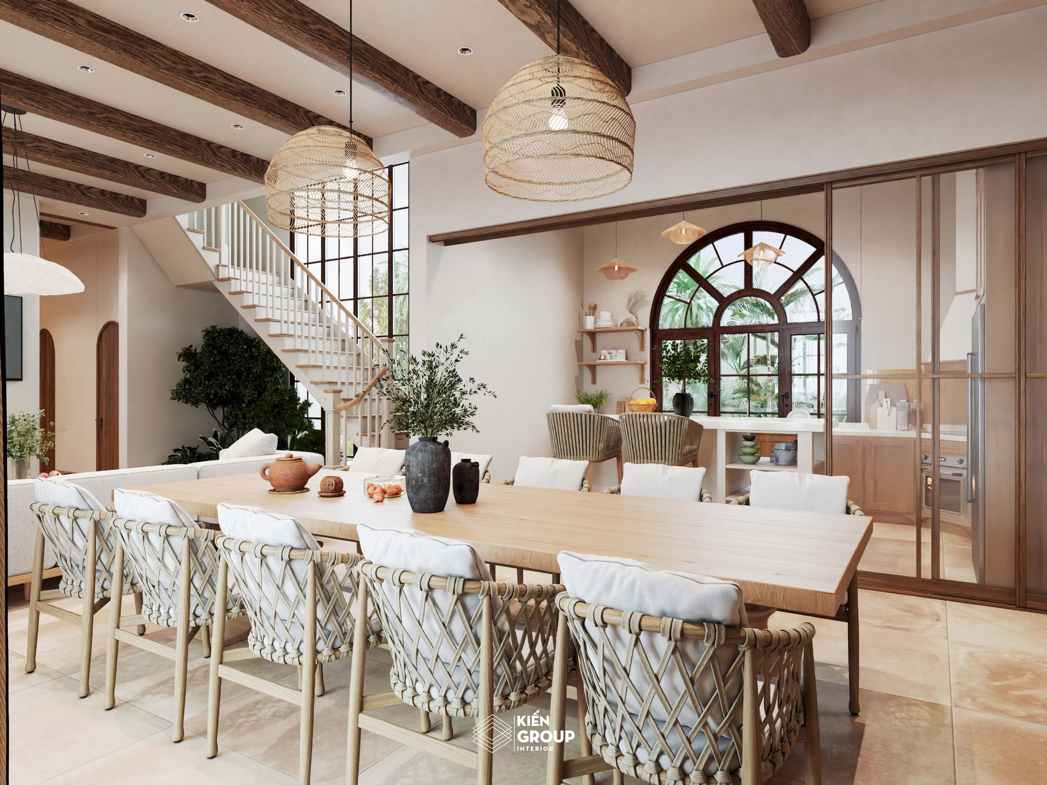 [HN] KIẾN TRÚC & NỘI THẤT BA SAO | KIM BẢNG - 2 Tầng